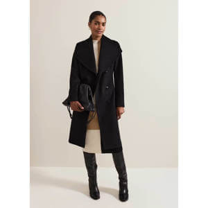 Phase Eight Nicci Belted Wool Coat